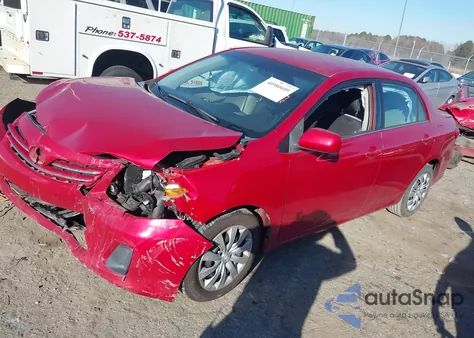 2013 Toyota Corolla Le из США, поврежденный, VIN 2T1BU4EE2DC076355